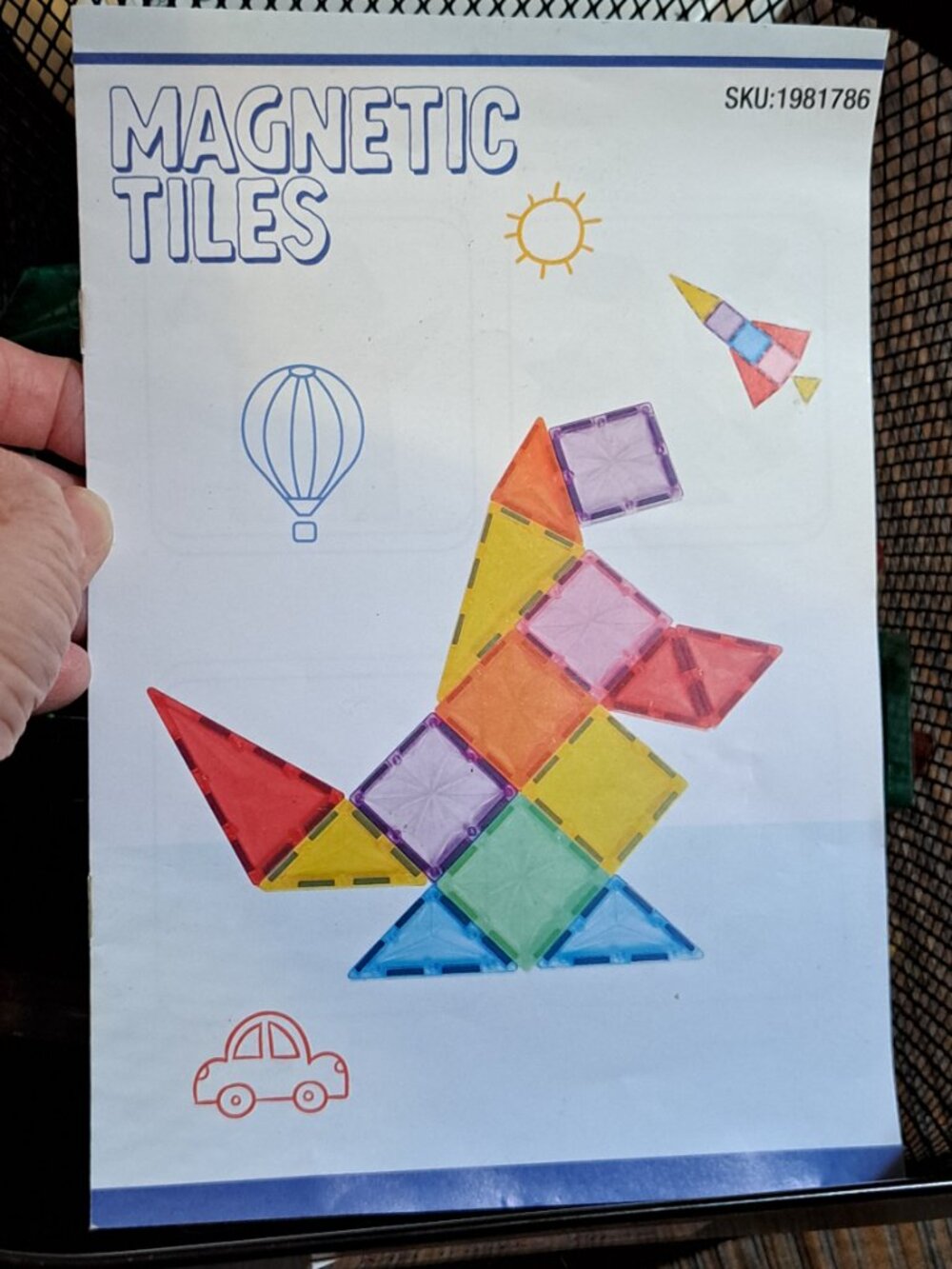 Unboxed Magnetic Tile Set - Picture 6 of 6